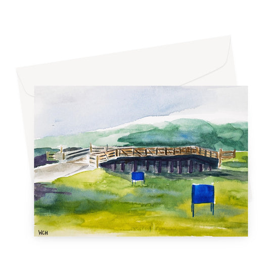 "Lieutenant's Island Bridge" Greeting Card