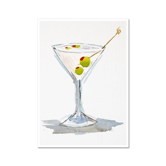 "Dirty Martini" Hahnemühle German Etching Print