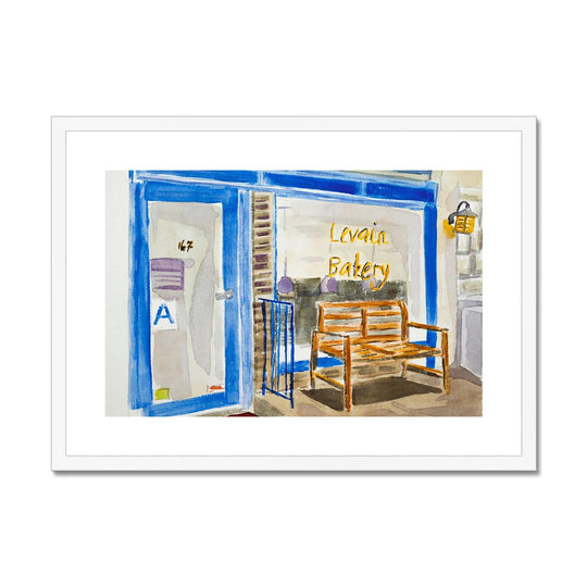 "Levain Bakery Original Location" Framed & Mounted Print