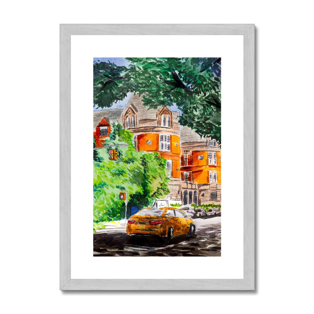 Heading Uptown Antique Framed & Mounted Print