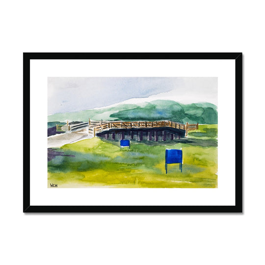 "Lieutenant's Island Bridge" Framed & Mounted Print