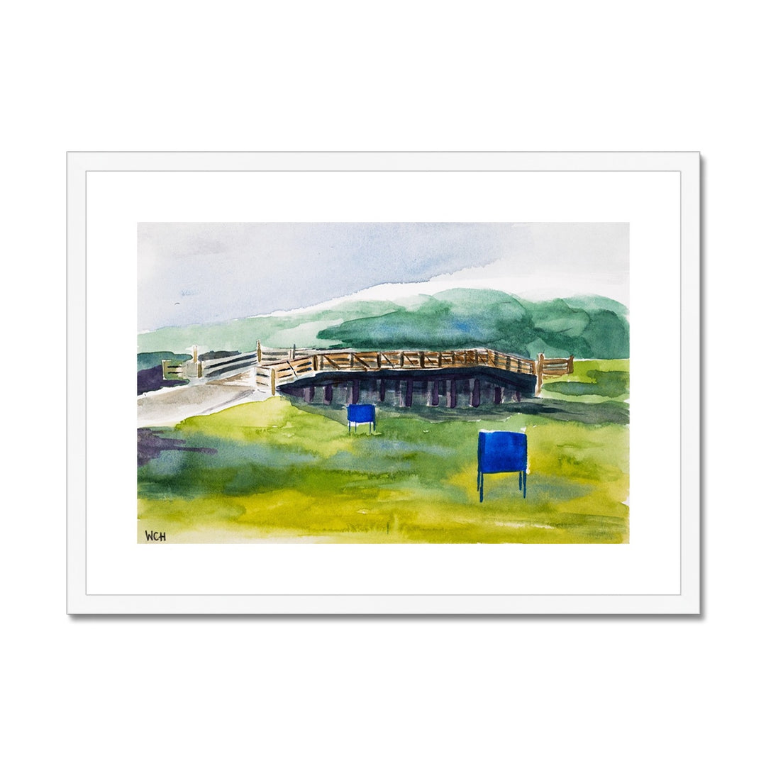 "Lieutenant's Island Bridge" Framed & Mounted Print