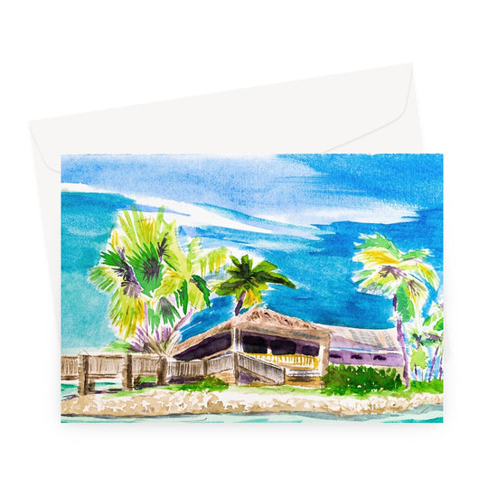 "Cabana" Greeting Card