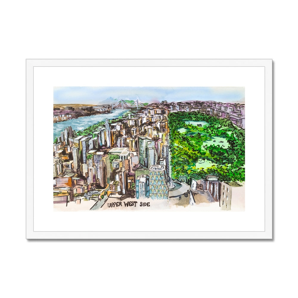 "Welcome to the UWS" Framed & Mounted Print