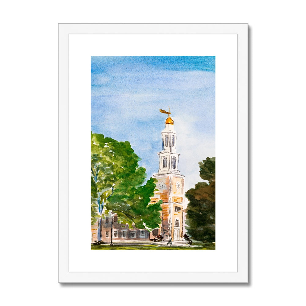 "Hamilton College Chapel" Framed & Mounted Print