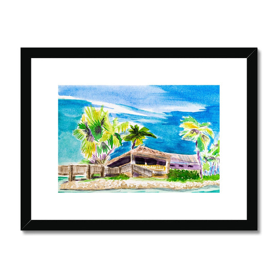 "Cabana" Framed & Mounted Print