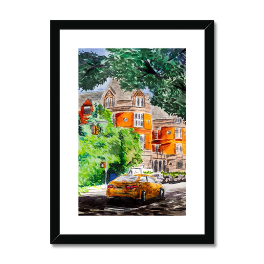 Heading Uptown Framed & Mounted Print